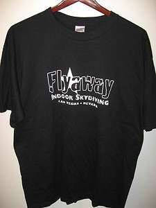 FlyAway Indoor Skydiving Las Vegas Nevada T Shirt XL  