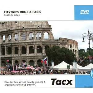  Tacx Real Life Video Citytrip Rome Paris for VR Trainers 