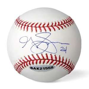 Grady Sizemore Autographed Baseball UDA