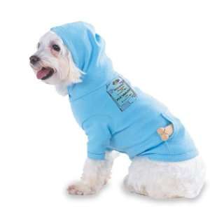   Dog Hooded (Hoody) T Shirt with pocket for your Dog or Cat Size SMALL
