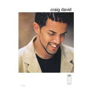  David, Craig Music Poster, 24 x 36