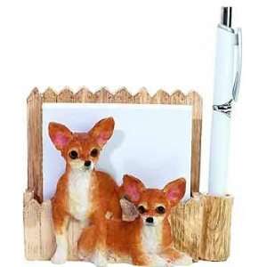  Chihuahua and Pup Magnetic Note Holder