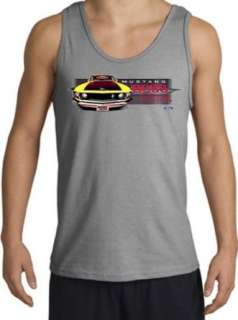   FRONT PROFILE Classic Muscle Car Adult Tanktop   Sport Grey Clothing