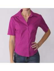 Journee Collection Womens Half Sleeve Fitted Blouse