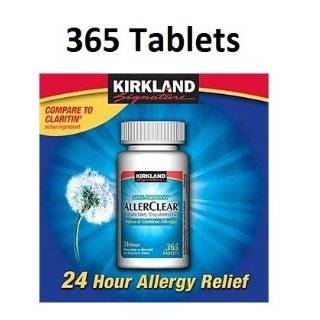 Kirkland Signature Non Drowsy Allerclear Loratadine Tablets 