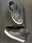 NEW CONVERSE CT PADD COLL HI LEATHER SNEAKERS GREY WHITE