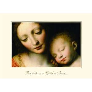  The Sleep of the Infant Jesus Holiday Cards