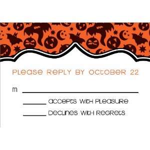  Book Plate Spooky Response Cards