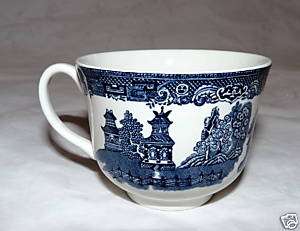 Churchill Blue Willow Coffee or Tea Cup Made In England  