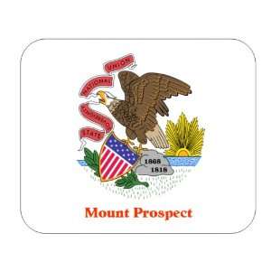   State Flag   Mount Prospect, Illinois (IL) Mouse Pad 