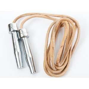  Boxers Fitness NATURAL Leather Skipping Rope with Heavy 