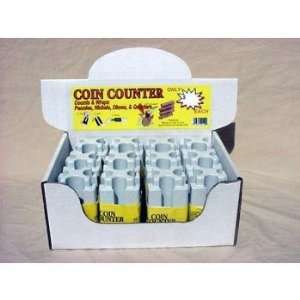  All In One   Coin Counter Case Pack 12 Electronics
