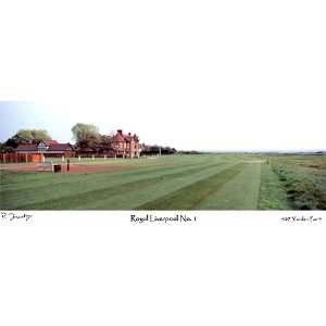  Stonehouse Golf Art Royal Liverpool # 1 (SizeMiniature 