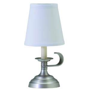  Coach 12 Accent Table Lamp in Antique Silver