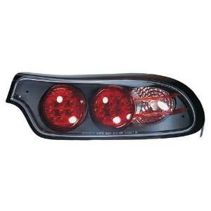  92 02 Mazda RX7 Tail Lights, LED, Bermuda Black Outer 2pc 