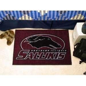  Southern Illinois SIU Salukis Starter Rug/Carpet Welcome 