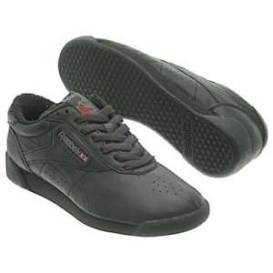 Womens Reebok Classic Freestyle Low Running Shoes Black  