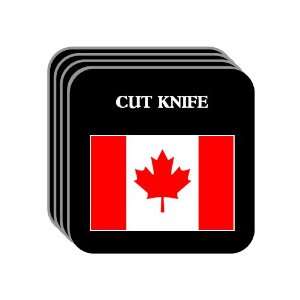  Canada   CUT KNIFE Set of 4 Mini Mousepad Coasters 