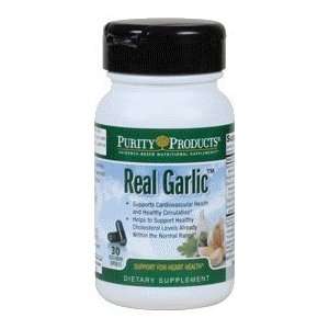  Real Garlic By Purity Products 30 Vegetarian Capsules 
