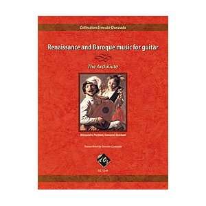  Renaissance and Baroque music for guitar Musical 