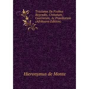   , Ac Praediorum (Afrikaans Edition) Hieronymus de Monte Books