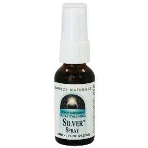 SOURCE NATURALS Colloidal Silver Mouth and Throat Spray (Ultra) 10ppm 