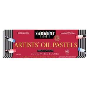  Sargent Oil Pastels, 25 Color Set