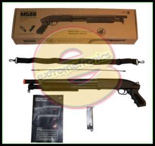 DE SWAT M58B Airsoft Pump Action Shotgun Rifle 400 FPS  