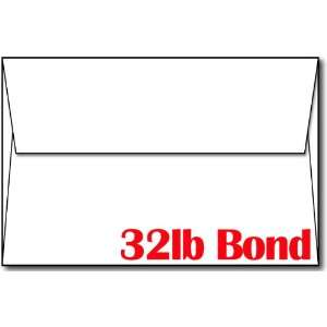  Envelopes, A9 White, 32lb Bond   250 Envelopes Office 