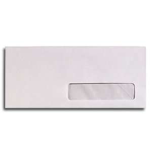  #10 Right Side Window Envelopes (4 1/8 x 9 1/2)   Pack of 