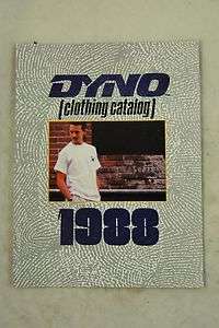 Vintage Dyno GT BMX Bicycle Clothing 1988 Catalog NEW Old Stock Spike 
