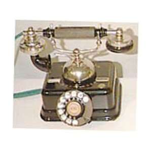  French Antique Decorator Cradle Telephone Electronics