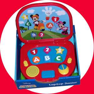 Mickey Mouse Club House Learning Laptop Boys Gift 12+ 049022507913 