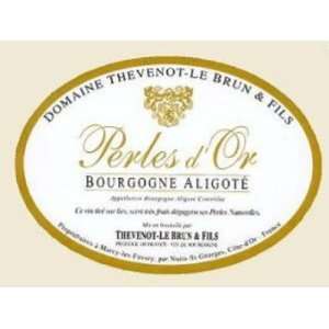  2009 Dom Thevenot Le Brun Et Fils Perles DOr Bourgogne 