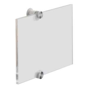  Crystal Series Standoff Wall Sign (8 1/4 W x 6 1/8 H 