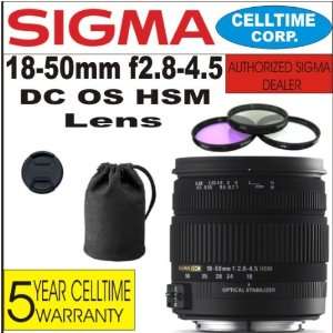  Sigma 18 50mm F2.8 4.5 DC OS HSM Zoom Lens for Canon 