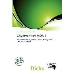    Chyetverikov MDR 6 (9786200819871) Delmar Thomas C. Stawart Books