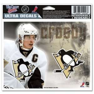 Sidney Crosby Pittsburgh Penguins Ultra decals 5 x 6   Logo