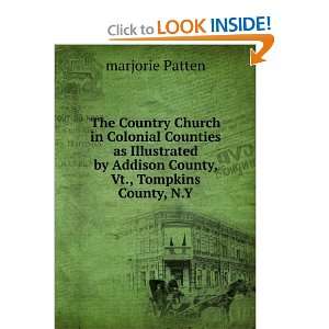   by Addison County, Vt., Tompkins County, N.Y. marjorie Patten Books