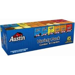 Austin Cookies & Crackers Variety Pack Grocery & Gourmet Food