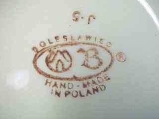 Boleslawiec Hand Made in Poland Polish Stoneware Pitcher