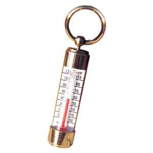 Conant Custom Brass Model T 7 Vermont Natural Brass Travel Thermometer 