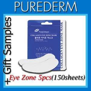 Purederm Collagen Eye Zone Mask 5Bags  150sheets +GIFT  