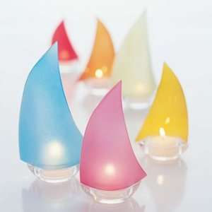  Sailboat Candles   Colors
