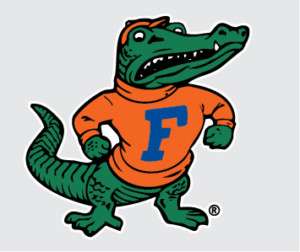 Florida Gators ALBERT Mascot vinyl decal UF sticker 4  