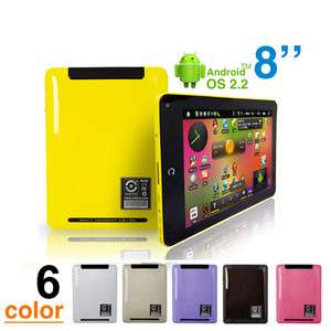   Inch Touchscreen MID Android 2.2 OS Tablet PC WiFi 3G Colo  