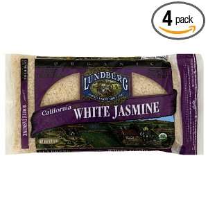 Lundberg Rice Organic California White Jasmine, Gluten Free, 32 ounces 