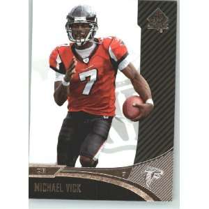 Michael Vick   Atlanta Falcons   2006 SP Authentic Card # 4   NFL 