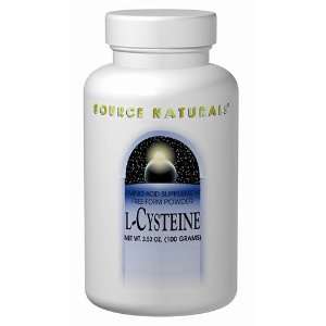  L Cysteine Powder 100gm, Source Naturals Health 