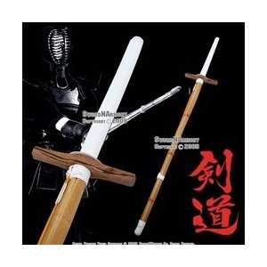 47 Bamboo Shinai w/ Crossguard Practice Medieval Sword  